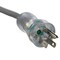 Ac Works 15ft 16/3 13A Medical Grade Power Cord With Left Angle IEC C13 Connector MD13ALC13-180 - alternate 4